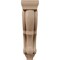 Ekena Millwork 7"W x 8 1/2"D x 26"H Medium Jumbo Traditional Wood Corbel, Mahogany CORW07X09X26TRGM - alternate 4